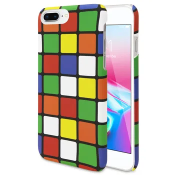 

ANYLIFE Anti-shock premium back case (with pattern on edges) // iphone 6+/6s+/7+/8+ - CUBIX -