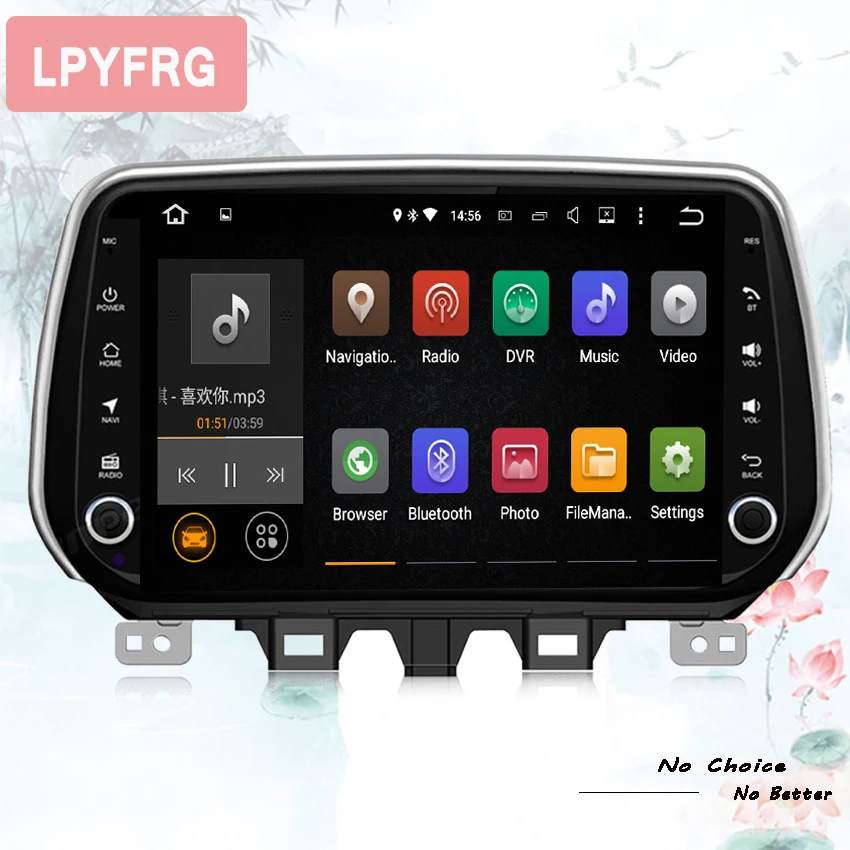 Sale 4G+64G Octa 8 core android 9.0 car dvd for Hyundai Tucson/IX35 2018 2019 2020 multimedia car radio gps navigation Tape Recorder 2