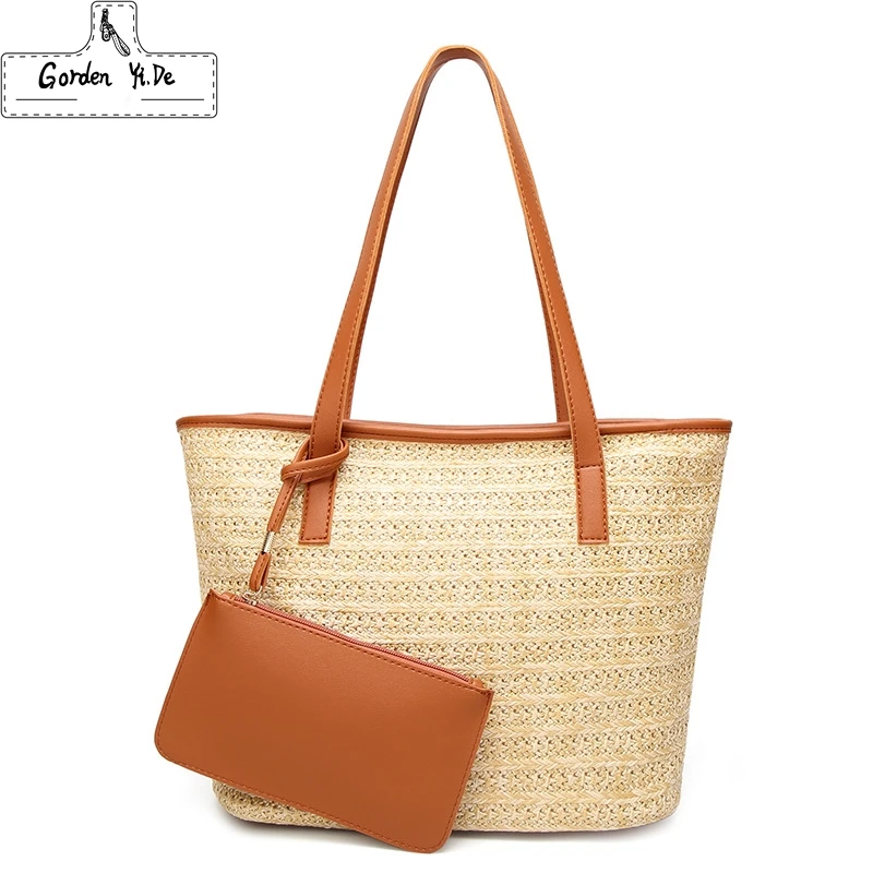 

Straw Crossbody Bags for women 2019 Women Casual Rattan Bag Handmade Woven Shoulder Bag Ladies hand bags bolsa de palha