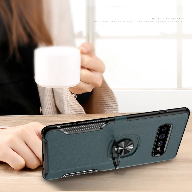 Magnetic Stand Phone Case for Samsung Galaxy S8 Plus S9 Note 8 9 S10 Lite 360 Shockproof Ultra Thin Capa |