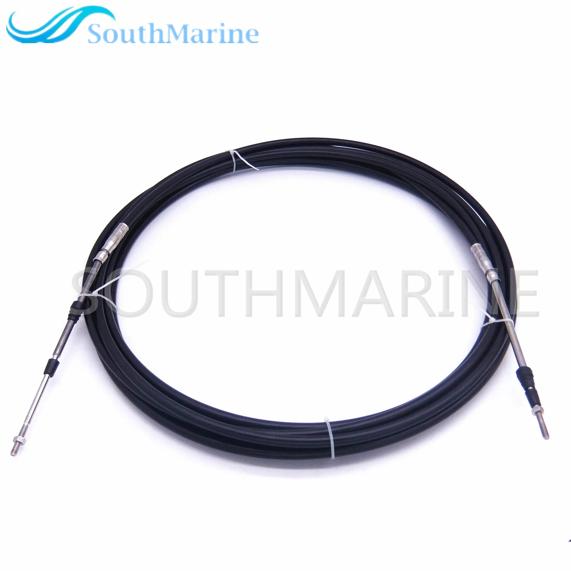 ABA CABLE 24 GY Outboard Engine Remote Control Throttle Shift Cable 24FT for Yamaha Boat Motor