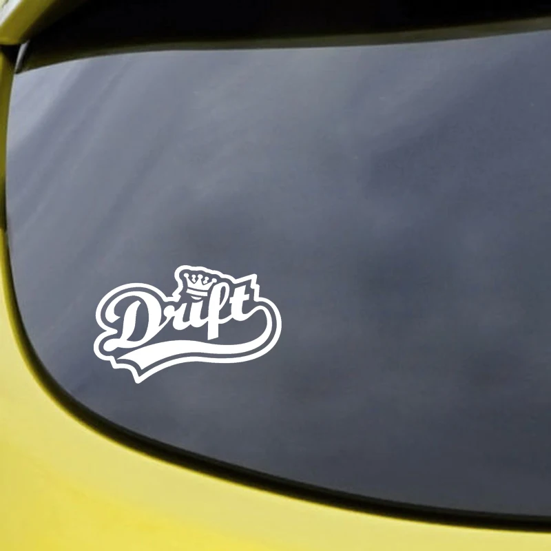 QYPF 16 см * 10 модные DRIFT KING мотоциклетные виниловые украшения автомобиля наклейка