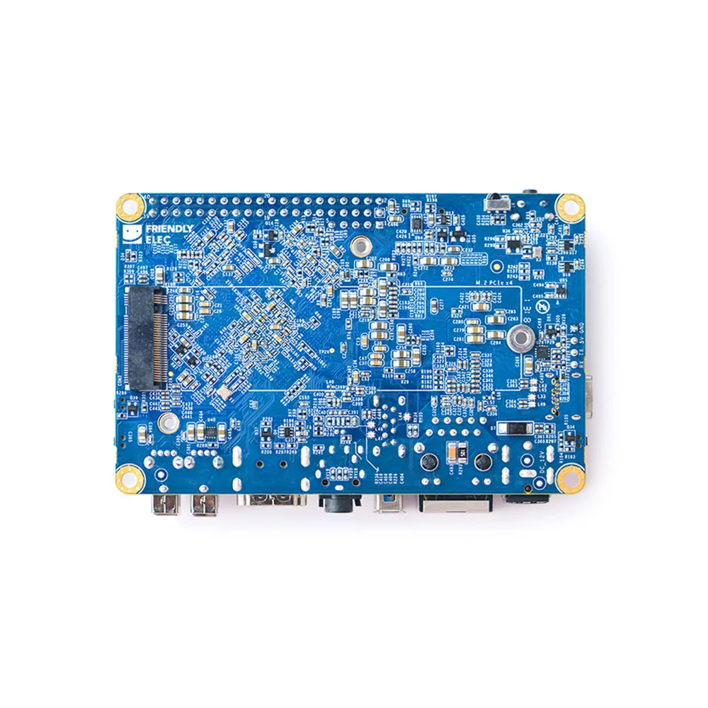 NanoPC T4 с открытым исходным кодом RK3399 ARM Development Board DDR3 RAM 4 Гб Гбит/с Ethernet Поддержка