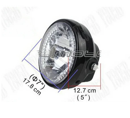 7 дюймовая фара со светодиодным сигналом поворота Halo для Suzuki 8. 0 C90 M109R C109 Marauder 800 M50
