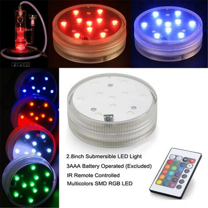 Kitosun Submersible LED Lights with Remote Battery Powered ...