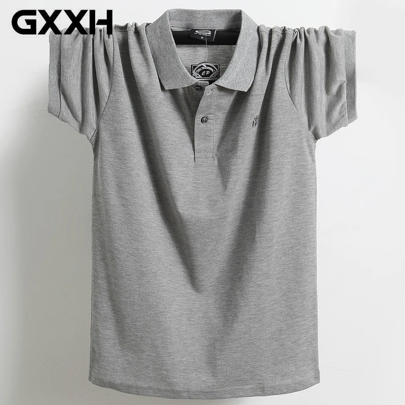 2018 Summer Mens Polo Shirt For 130kg Fat Big and Tall Man Brands