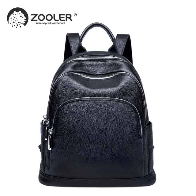 2019 fashion ZOOLER brand Genuine leather backpack bag women leather backpacks quality luxury bags lady travel tote bag#HH200