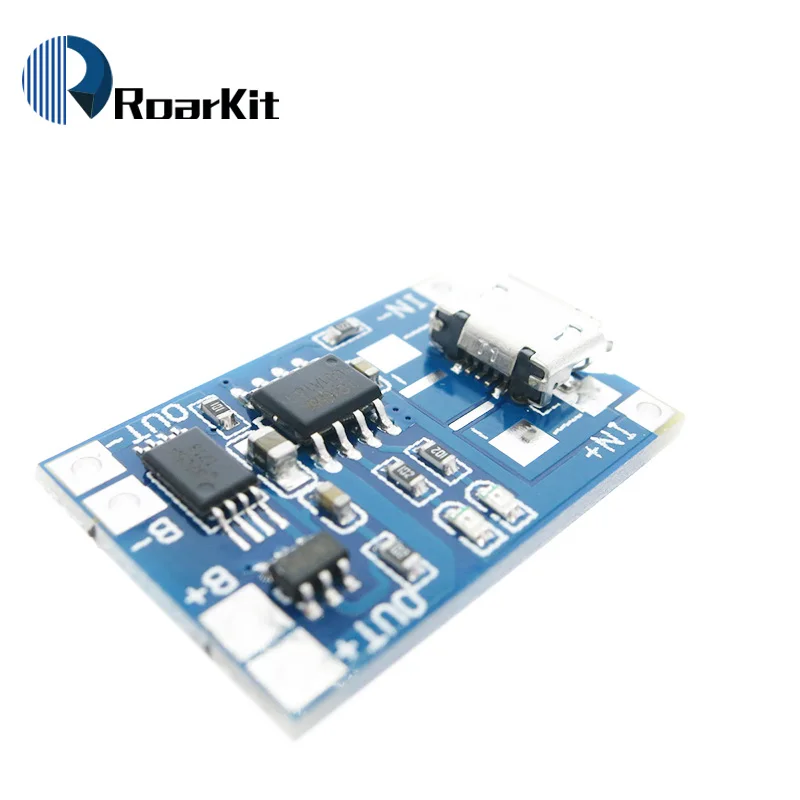 

Free Shipping 1a lithium battery protection board charging module TP4056 with protection one plate module
