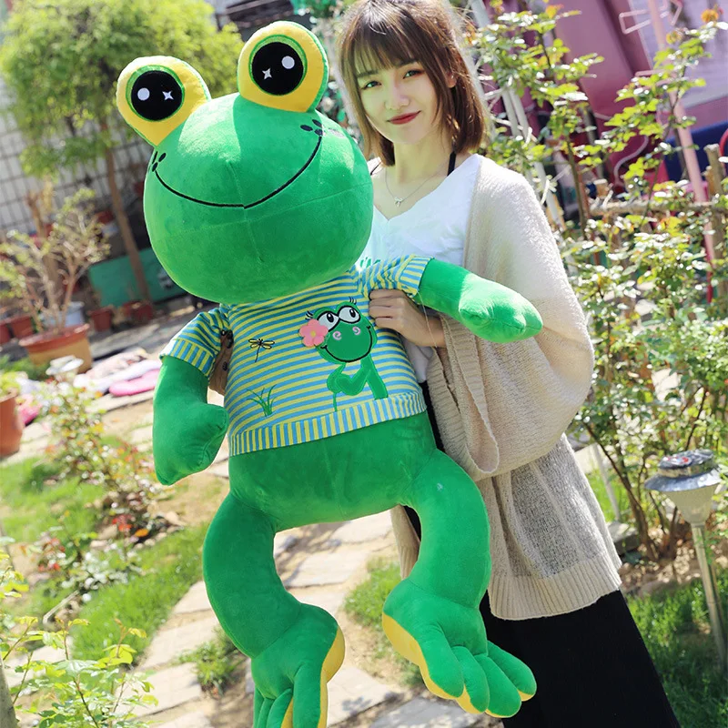 

Stuffed animals plush soft kawaii have love Frog Prince Plush Doll Creative Gift Toy Frog Doll Doll Gift kids birthday gift