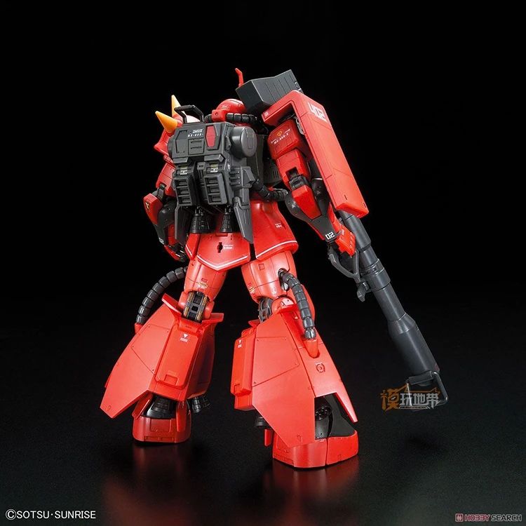 Japaness Bandai оригинальная модель Gundam RG 1/144 MS-06R-2 Джонни RIDDEN'S Заку II модель робота освобожденные мобильный костюм детские игрушки