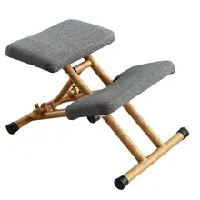 Современные металлические кресла на коленях эргономичный регулируемый стул на коленях для дома и офиса Правильная осанка компьютерный стол стул толстое сидение