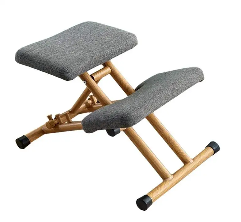 Современные металлические на коленях стулья эргономичная регулируемая колени стул для дома и офиса правильной осанки компьютерное кресло