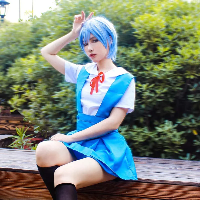 4-unids-set-dama-de-Neon-Genesis-Evangelion-Cosplay-Asuka-Langley-Soryu-Tokio-Ayanami-Rei-de