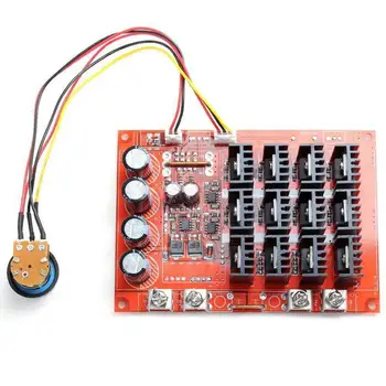 

Adeeing 60A DC Motor Speed Control PWM HHO RC Controller 12V 24V 48V 3000W MAX(Red Board)