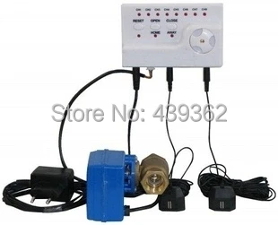 Factory Price House/Commercial Water Leakage Detection Alarm with 1 Valve for Cold or Hot Water,Drop Shipping