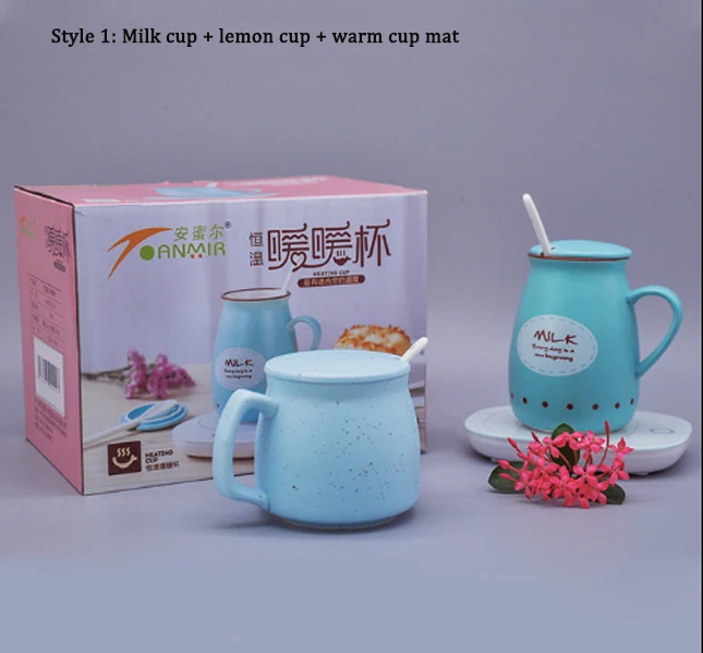 

Warm cup mat Milk Lemon 55-Degree Thermostat Cup Touch switch Coffee Power cord Length 1M Personal Care Appliances