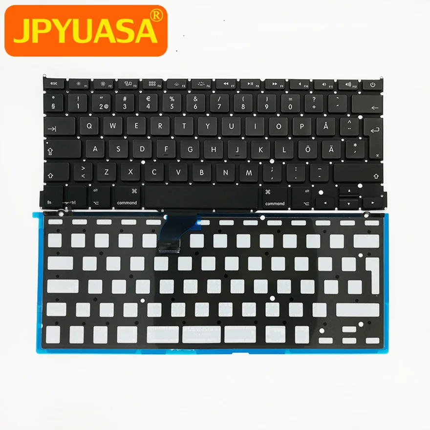 5pcs/lot New Laptop Keyboard with Backlight For MacBook Pro Retina 13.3&quot A1502 SE Swedish Sweden Standard 2013 2015 years|Клавиатуры