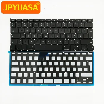 

5pcs/lot New Laptop Keyboard with Backlight For MacBook Pro Retina 13.3" A1502 SE Swedish Sweden Standard 2013-2015 years