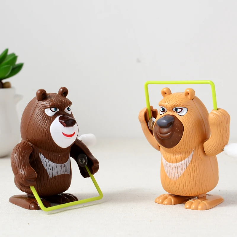 High Quality Wind Up Toy Rope Skipping Plastic Kids Wind Up Toy