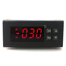 220V/30A Digital Temperature Controller Rc-114M Thermostat Relay Output -30~300 Degree With Ntc Sensor 100% new and original fotek temperature controller mt72 r 90 265vac relay output