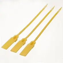 30 шт. Новые двубортные уплотнения пластиковые уплотнения безопасности провода уплотнения логистики пломба безопасности на контейнере кабель 350 мм