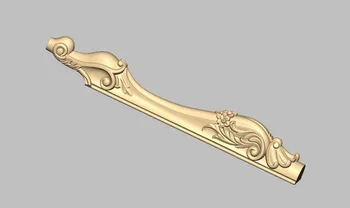 

Furniture cabinet leg STL format file 3D model for CNC Router carving relief 133