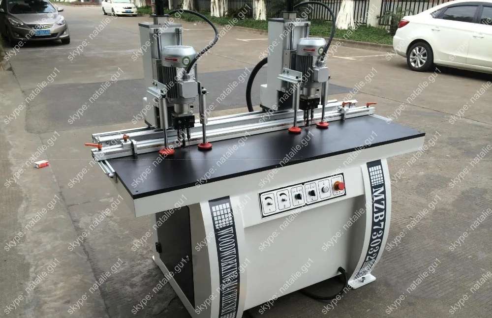 

MZ73032 Woodworking Double Heads Hinge Boring Machine