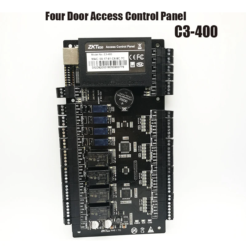 

C3-400 Four Door Access Control System RFID Card Door Lock Controller