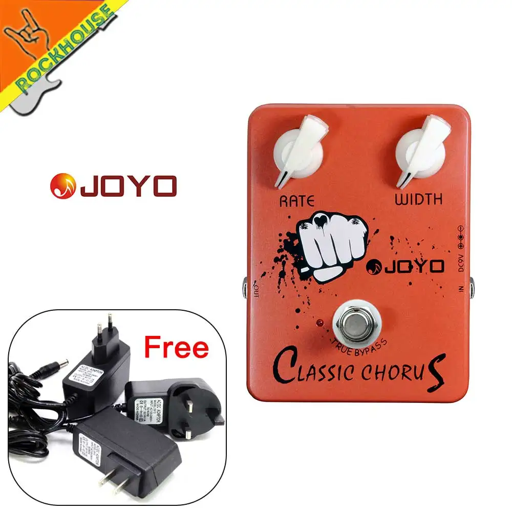 JOYO Classic Chorus Guitar Effects Pedal Chorus Effects Pedal Stompbox