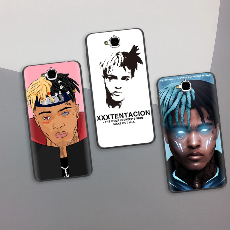 

Printing Matte tpu soft Silicone Xxxtentacion Case Cover for huawei y5 ii y5II for Honor 5A LYO-L21 CUN-U29 honor 4c pro y6 pro