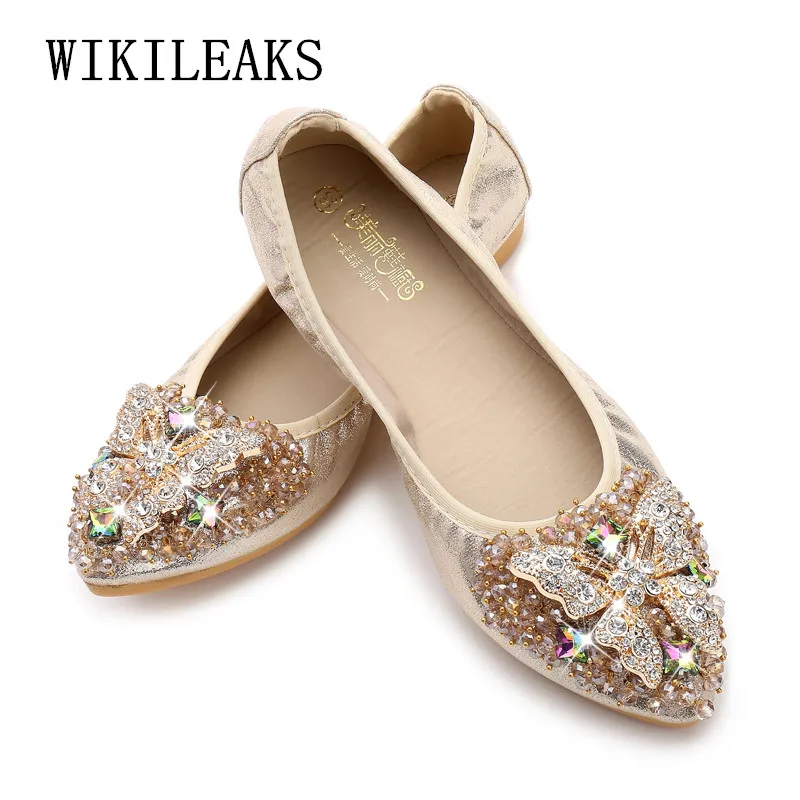 

women shoes summer 2019 crystal rhinestone flat shoes women breathable slip on loafers women casual ladies shoes ballet flats