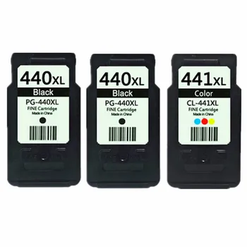 

Remanufactured Ink Cartridges For Canon PG-440 XL PG-440XL PG 440 PG440 CL-441XL CL441 Pixma MG2180 MG3180 MG4180 MG4280