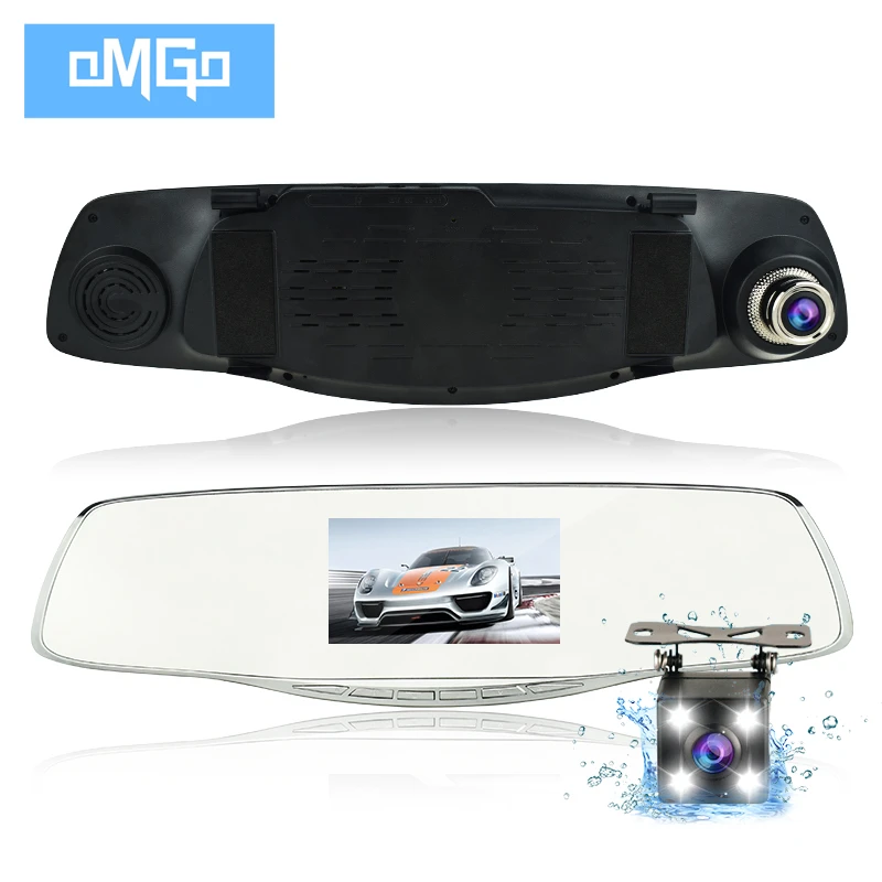 

Dual Lens Car DVR Camera Rearview Mirror Auto Cars DVRs Camcorder Recorder Video Registrator FHD1080p Night Vision Dash Cam