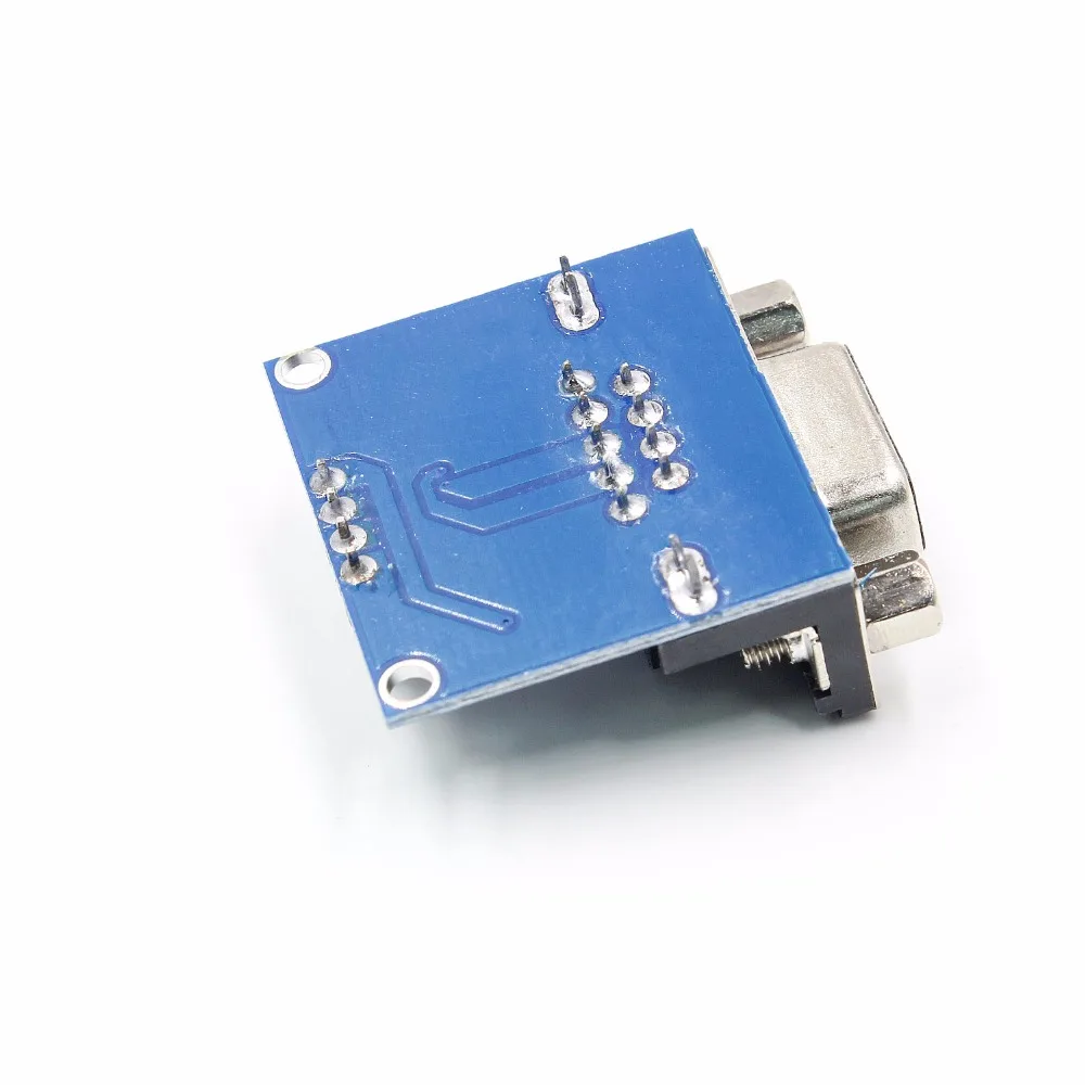 1 шт./лот MAX3232 RS232 в TTL Серийный порт конвертер Модуль DB9 разъем MAX232|Интегральные