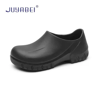 シェフの靴男性のキッチン特別なアンチスキッド防油浅い口作業靴レストランホテルカフェテリアカフェウェイター靴