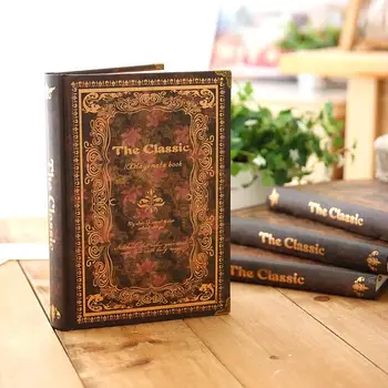 

"Back in Time" Hard Cover Notebook Classical Journal Lined Papers Planner Vintage Diary Stationery Gift