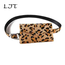 LJT Корейская леопардовая Женская поясная сумка модные поясные сумки для путешествий поясная сумка кошелек женский мини поясная сумка винтажная Женская поясная сумка
