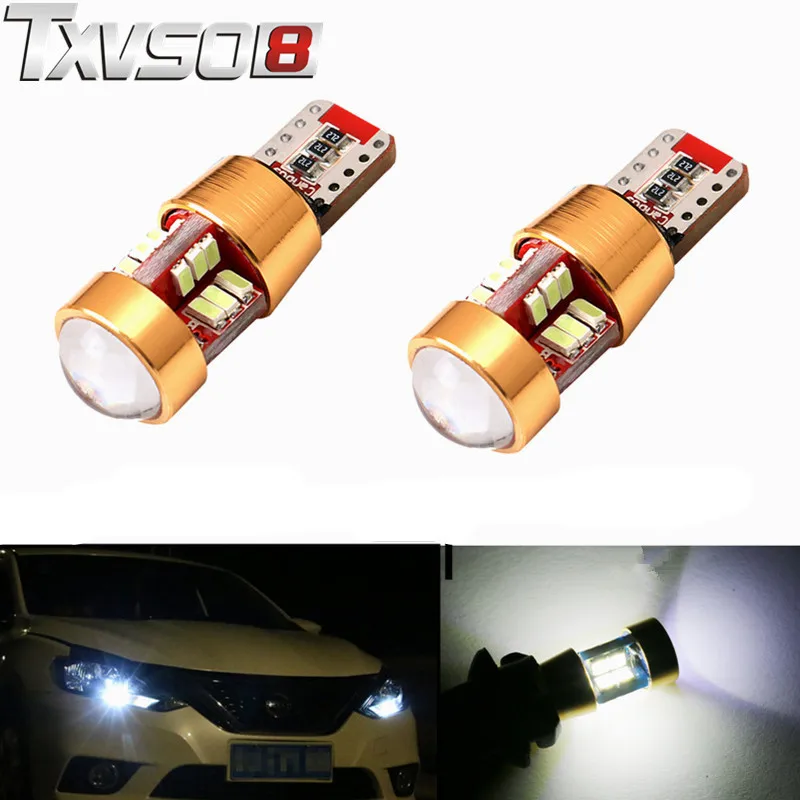 Для AUDI A2 A3 8L 8 P A4 B5 B6 A6 4B 4F A8 D2 TT C5 C6 Canbus Error Free T10 W5W SMD 3014 27 Светодиодный автомобиль клин фара лампы