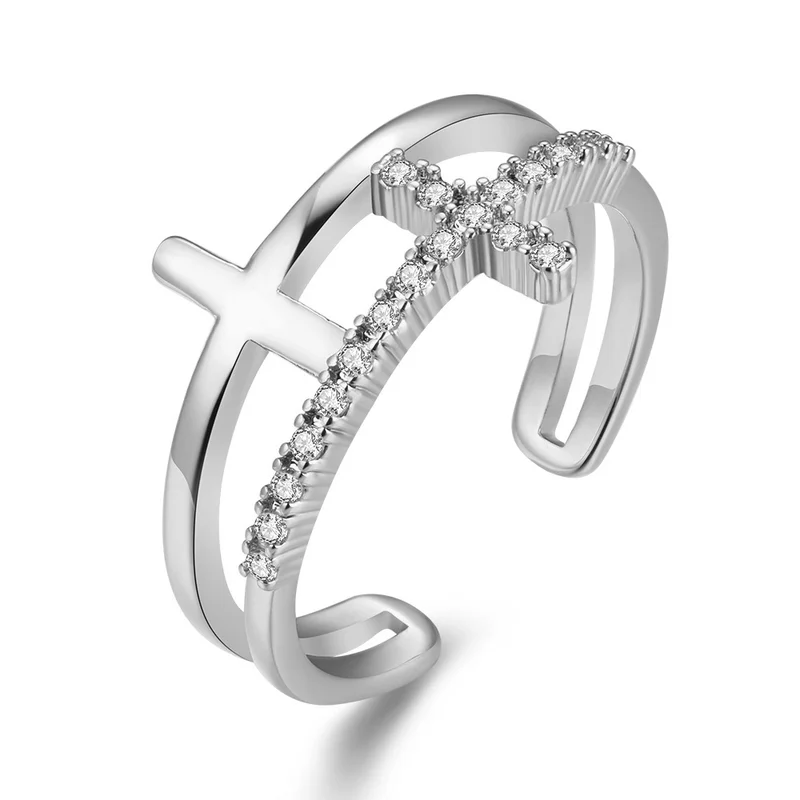 QHQ кольцо ювелирные изделия аксессуары bague homme на палец циркония золото розовое