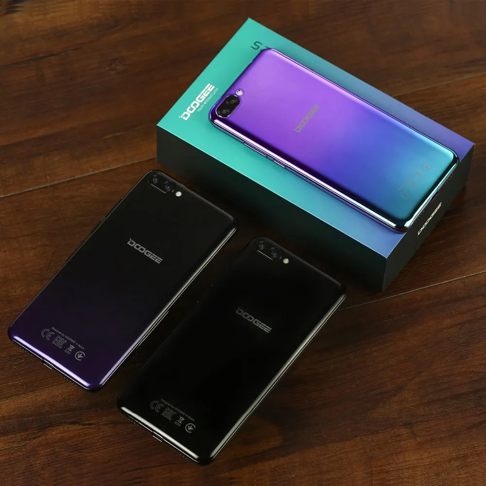 DOOGEE Y7 плюс 6 18 '񟞨*2246 Экран Android 8 1 смартфон MTK6757 Восьмиядерный ГБ 64 GB мобильный