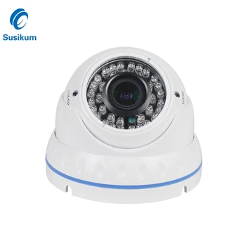 

2MP 4MP Dome Indoor Camera AHD Metal Housing 2.8-12mm Varifocal Lens IR 20M Infrared Security CCTV Camera With OSD Cable