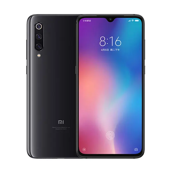 Глобальная ПЗУ Xiaomi mi 9 mi 9 8GB 128GB Смартфон Snapdragon 855 Octa Core 6,3" 1080 P AMOLED дисплей 48MP Тройная камера - Цвет: Gray