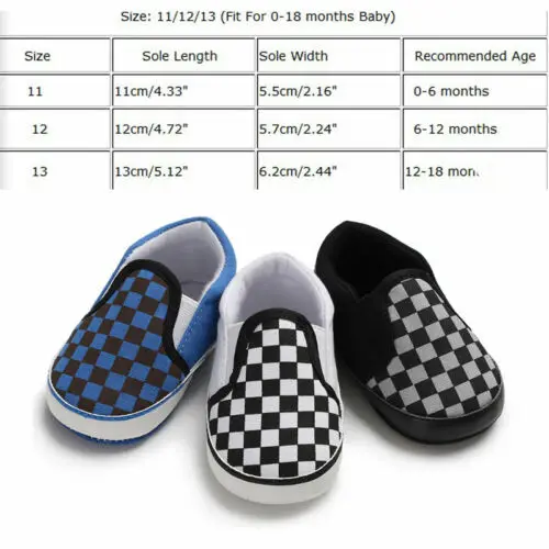 Newborn baby boy girl prewalker soft sole kids shoes 0-18 11cm