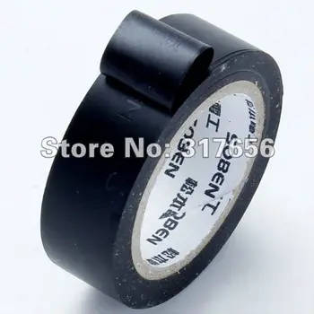 

50pcs/lot, Black PVC Electrical Electric Insulating fireproof Acidproof Tape 18mm x10m x0.13mm NEW