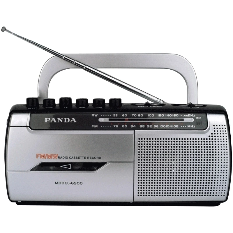 Panda 6500 держатель записи ленты обучающий английский простой в управлении fm-радио