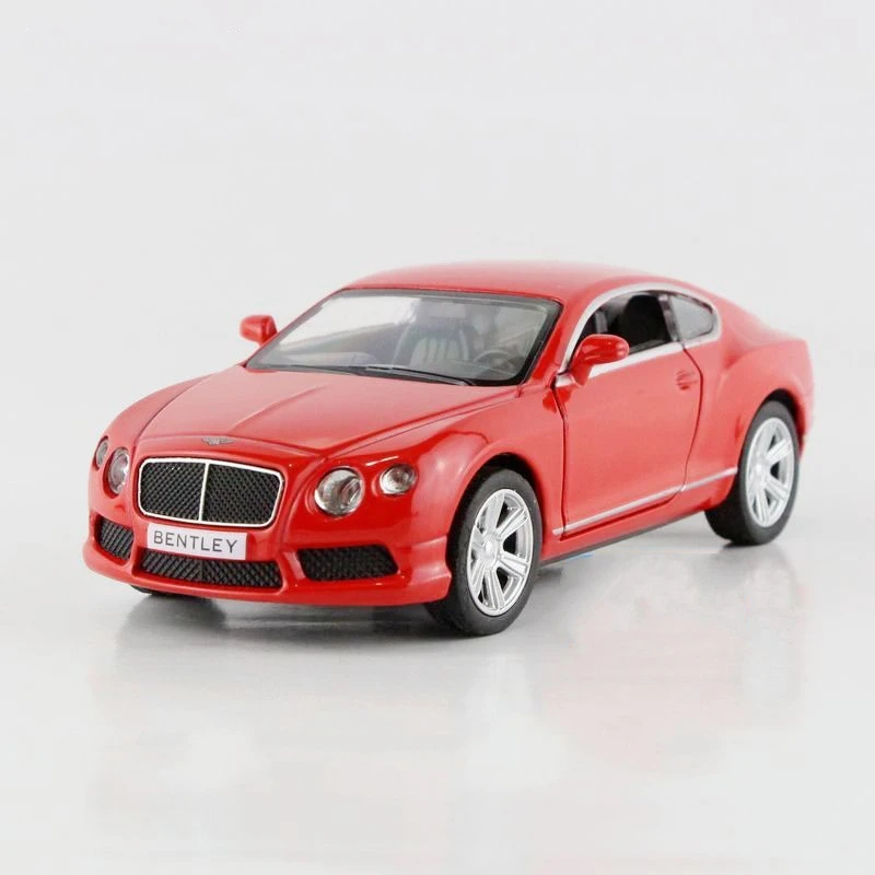 Freeshipping Children UNI FORTUNE Bentley Continental GT V8 Model Car 136 5inch Diecast Metal