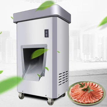 

Stainless Steel Commercial Meat Cutter High Power Vertical Electric Meat Cutting Shredded Machine