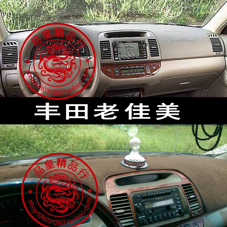 Для toyota camry xv30 Daihatsu Altis 2001 2002 2003 2004 2005 2006 коврики для приборной панели аксессуары