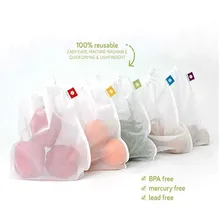 Новое поступление многоразовые производственные сумки моющиеся сетчатые сумки для фруктов и овощей набор из 5 самых продаваемых дропшиппинг