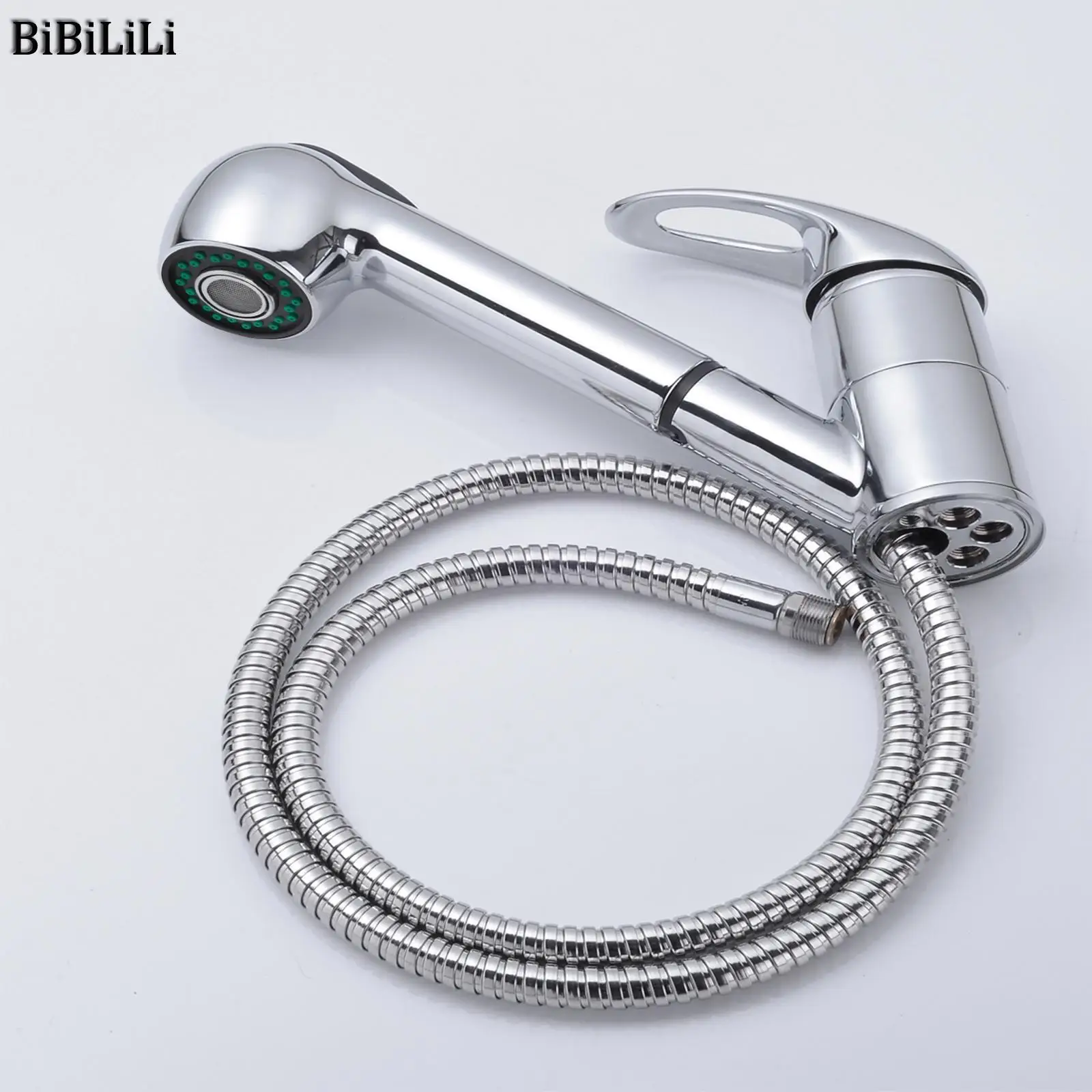 

Faucet Sink Swivel Kitchen Lift Lever Chrome Silver Accessories Handle HOMDOX Tap Single Banthroom With Bathroom New Type Finish